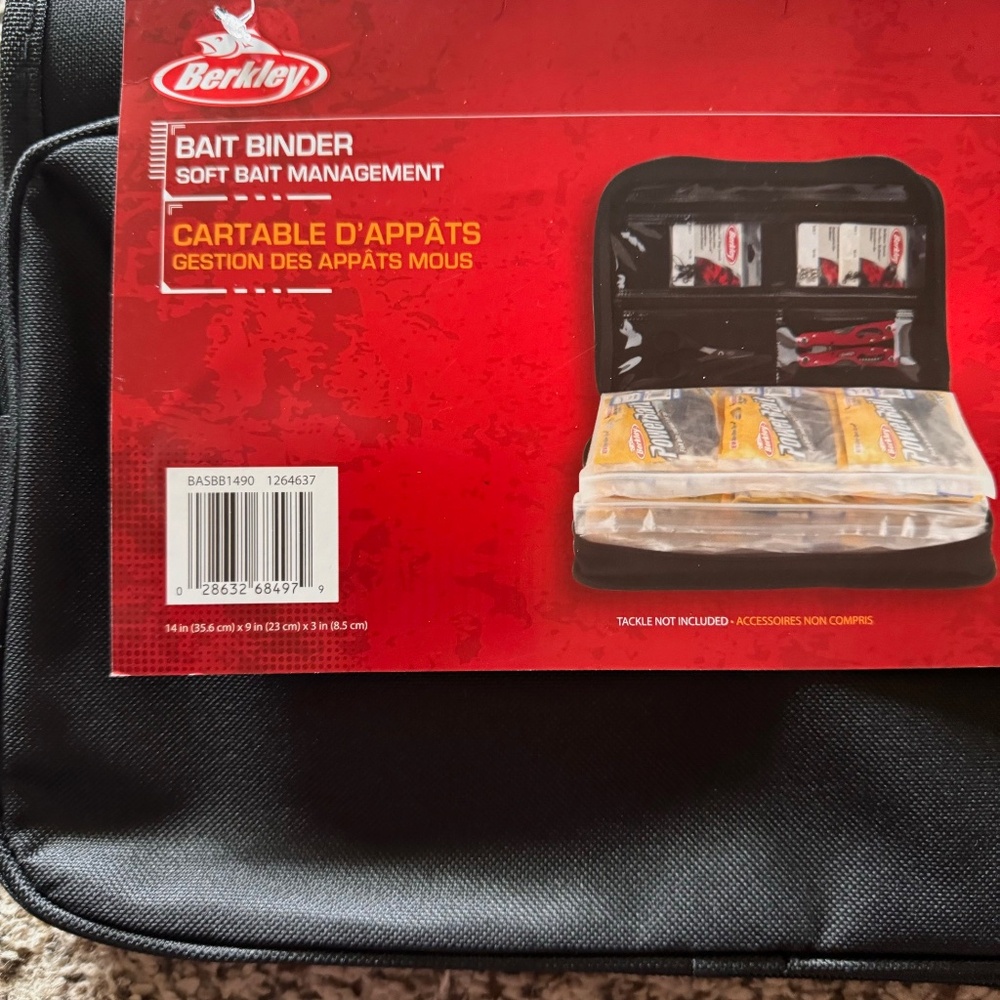 New Set: Berkley and Plano Fishing Tackle Organizers